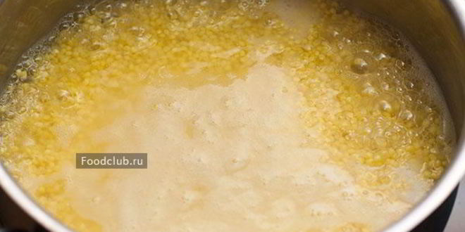 Рецепт пшенной каши на воде