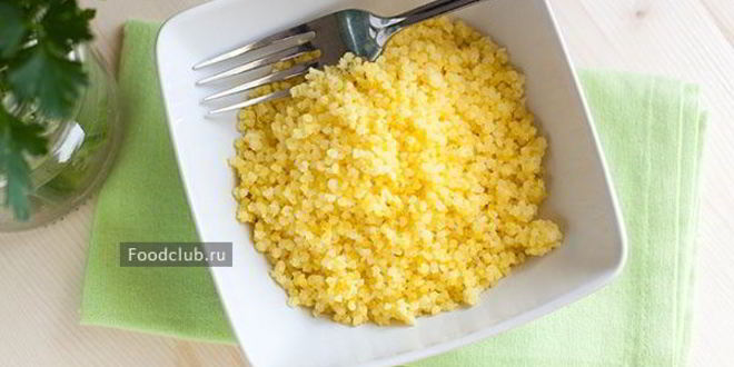 Рецепт пшенной каши на воде