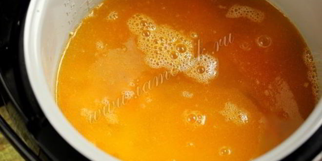 Рецепт пшенной каши с фаршем и тыквой в мультиварке