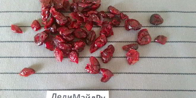 Рецепт пшенной каши с клюквой