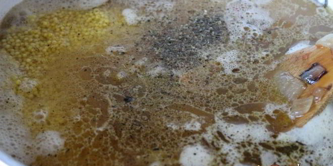 Рецепт пшенной каши с курицей