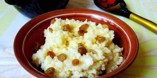 Рецепт пшенной каши с медом и изюмом