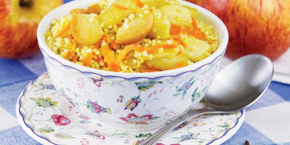 Как приготовить пшенную кашу с морковью и яблоками