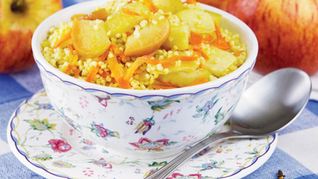 Рецепт Пшенной каши с морковью и яблоками