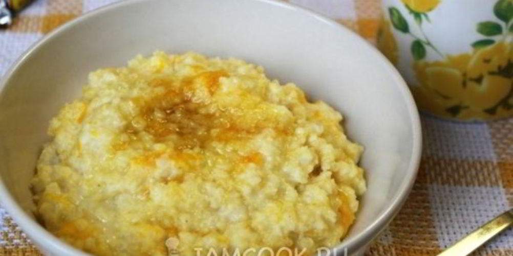 Как приготовить пшенную кашу с тыквой и медом