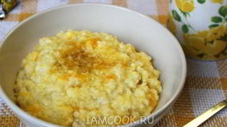 Рецепт Пшенной каши с тыквой и медом