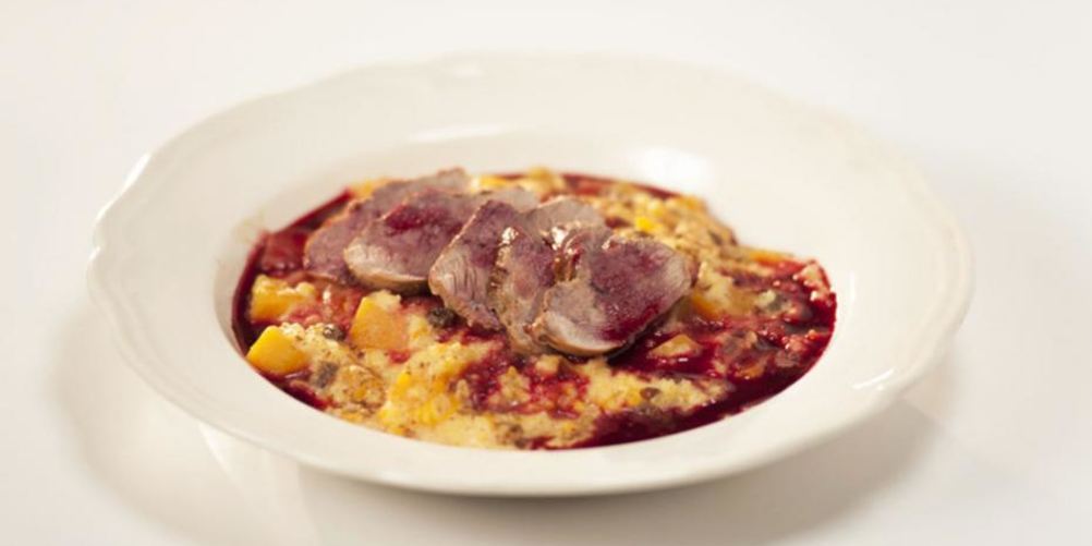 Как приготовить пшенную кашу с тыквой и утиной грудкой