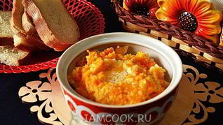 Рецепт Пшенной каши с тыквой в духовке