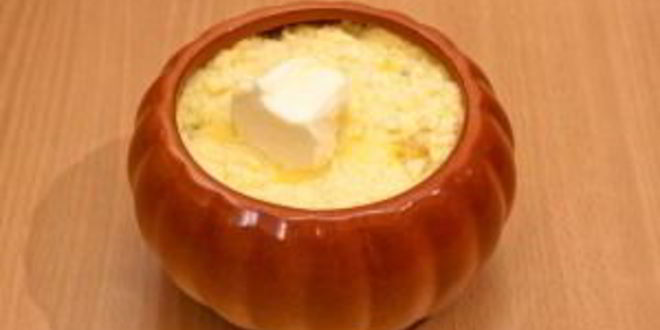 Рецепт пшенной каши с тыквой в горшочке