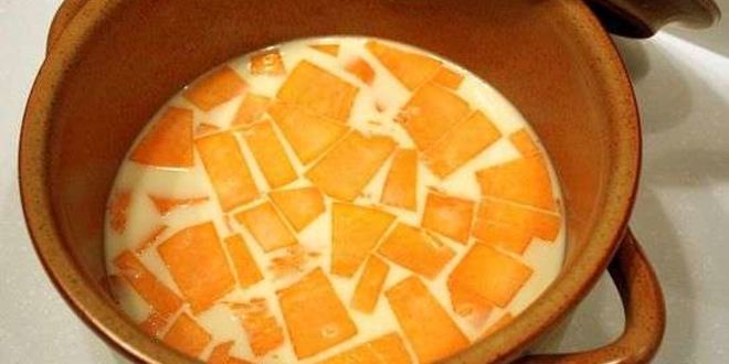 Рецепт пшенной каши с тыквой