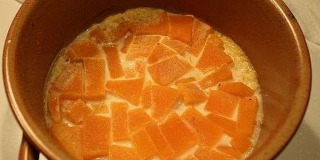 Рецепт пшенной каши с тыквой