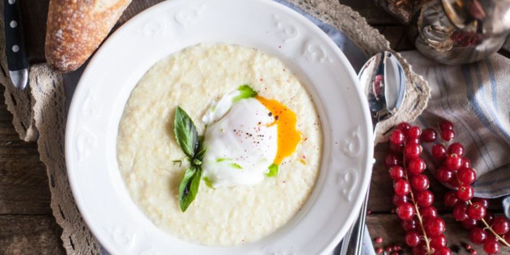 Как приготовить пшенную кашу с яйцом пашот