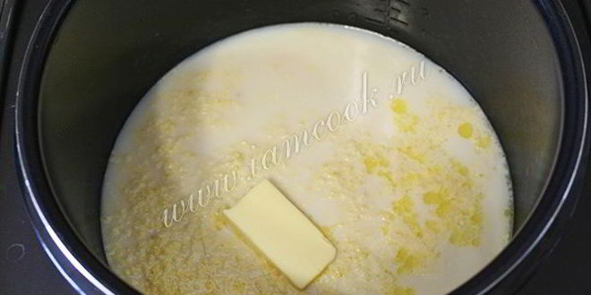 Рецепт пшенной каши в мультиварке