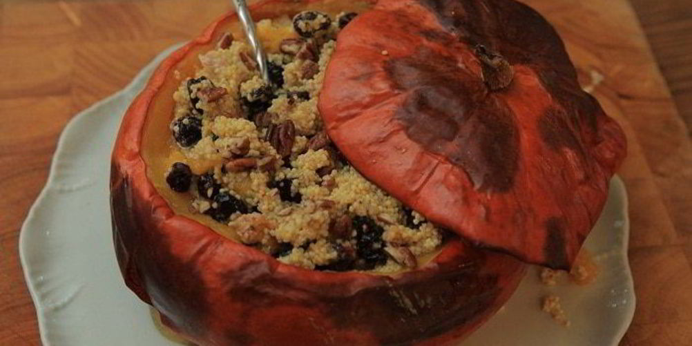 Как приготовить пшенную кашу в тыкве