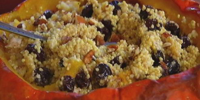 Рецепт пшенной каши в тыкве