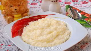 Рецепт Рисова-пшенной каша на молоке