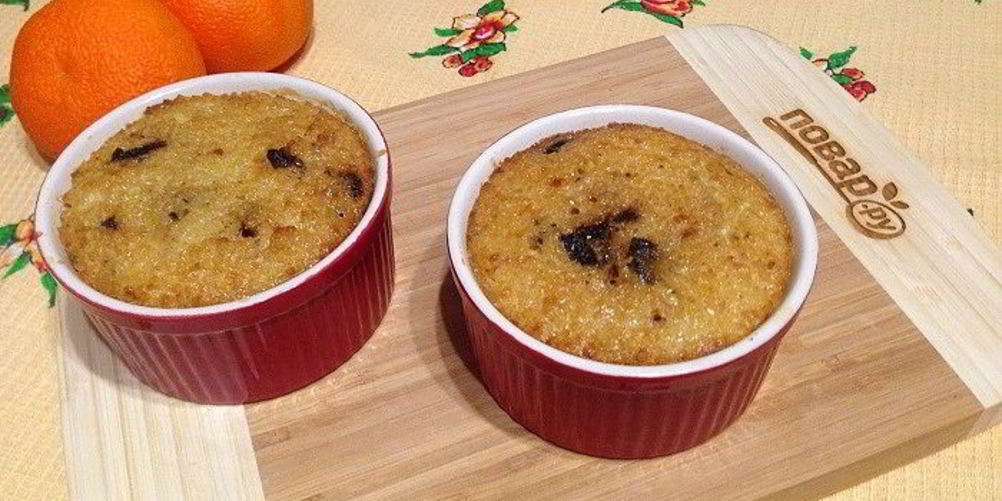 Как приготовить запеченную пшенную кашу с черносливом