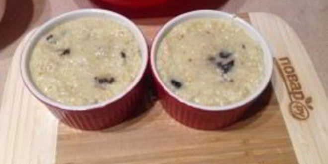 Рецепт запеченной пшенной каши с черносливом