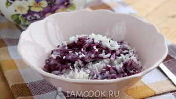 Рецепт Рисовой безмолочной каши