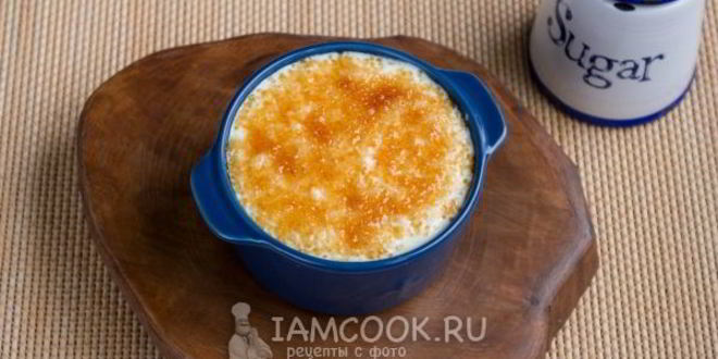 Рецепт бельгийской рисовой каши