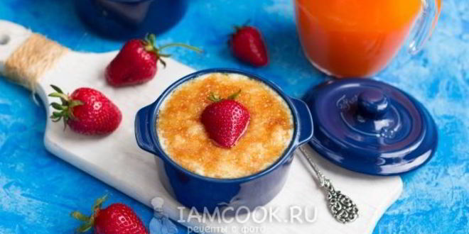 Рецепт бельгийской рисовой каши