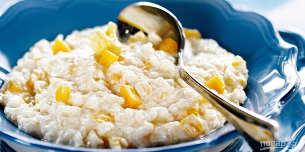 Как приготовить молочную рисовую кашу