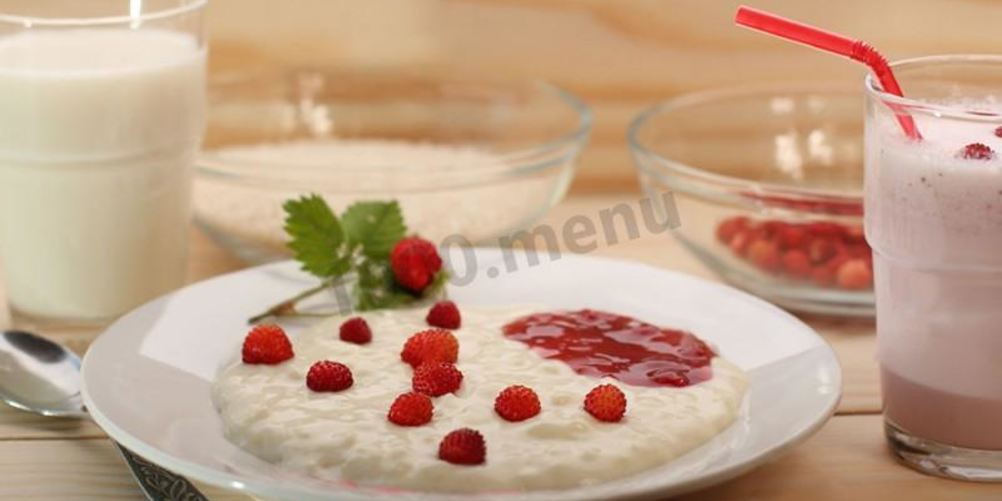 Как приготовить рисовую кашу на козьем молоке