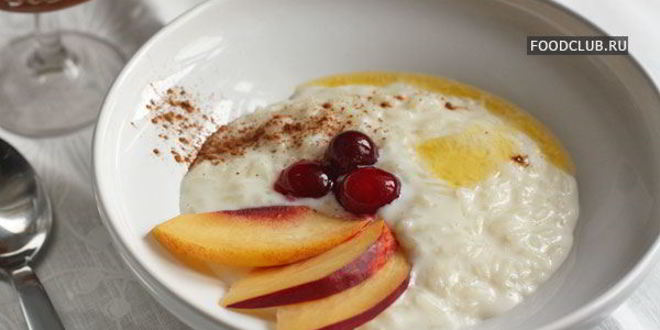 Рецепт рисовой каши на молоке