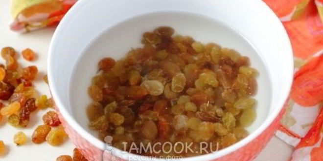 Рецепт рисовой каши на воде с изюмом