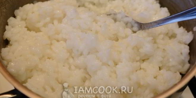 Рецепт рисовой каши на воде с изюмом