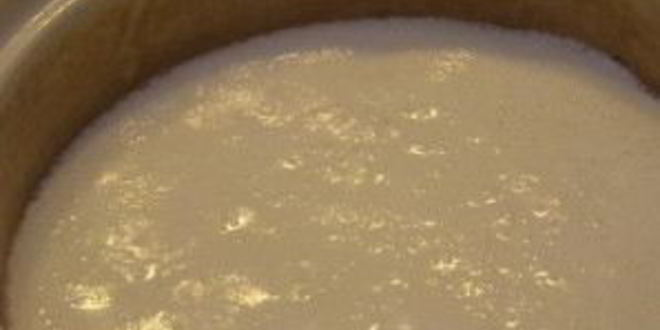 Рецепт рисовой каши-размазни на молоке