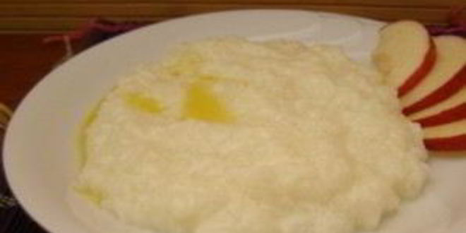 Рецепт рисовой каши-размазни на молоке