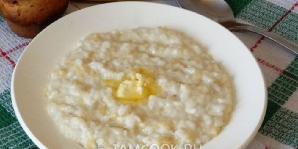 Как приготовить рисовую кашу с бананом