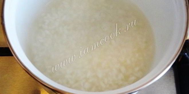 Рецепт рисовой каши с бананом