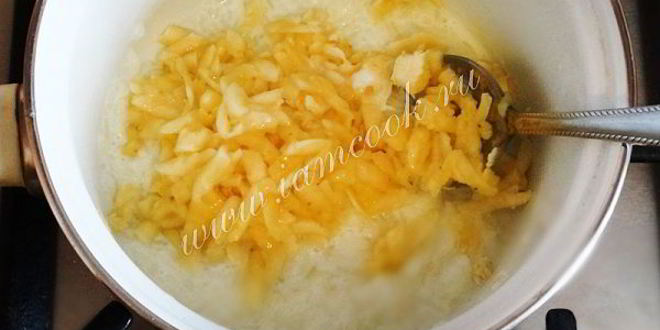 Рецепт рисовой каши с бананом