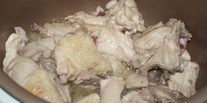 Рецепт рисовой каши с домашней курицей в мультиварке