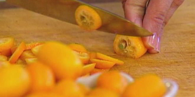 Рецепт рисовой каши с карамелизированным кумкватом