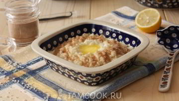 Рецепт Рисовой каши с корицей