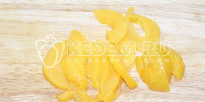 Рецепт рисовой каши с персиком