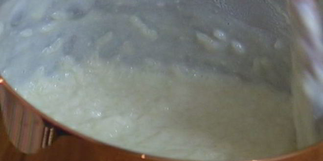 Рецепт рисовой каши с шоколадом и кокосовой карамелью