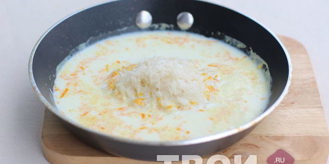 Рецепт рисовой каши с шоколадом