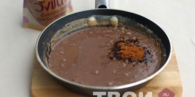 Рецепт рисовой каши с шоколадом