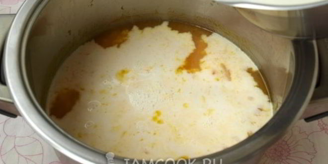 Рецепт рисовой каши с тыквой на молоке