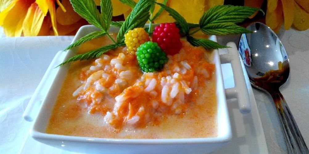 Как приготовить рисовую кашу с тыквой в мультиварке