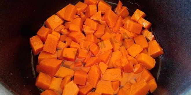 Рецепт рисовой каши с тыквой в мультиварке