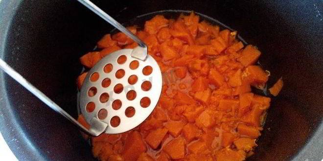 Рецепт рисовой каши с тыквой в мультиварке