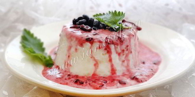 Рецепт рисовой каши с жимолостью