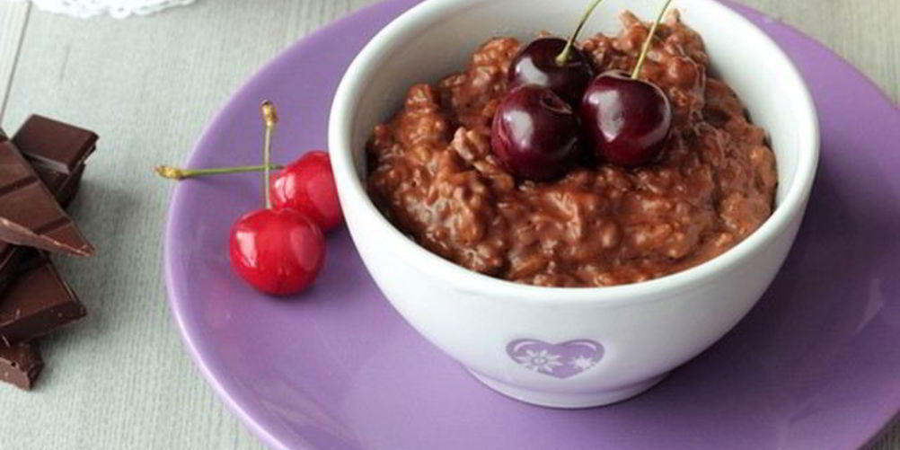 Как приготовить шоколадную рисовую кашу