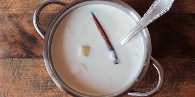 Рецепт сливочной каши с корицей и хрустящими отрубями