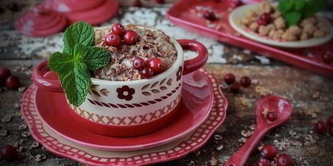 Рецепт сливочной каши с корицей и хрустящими отрубями